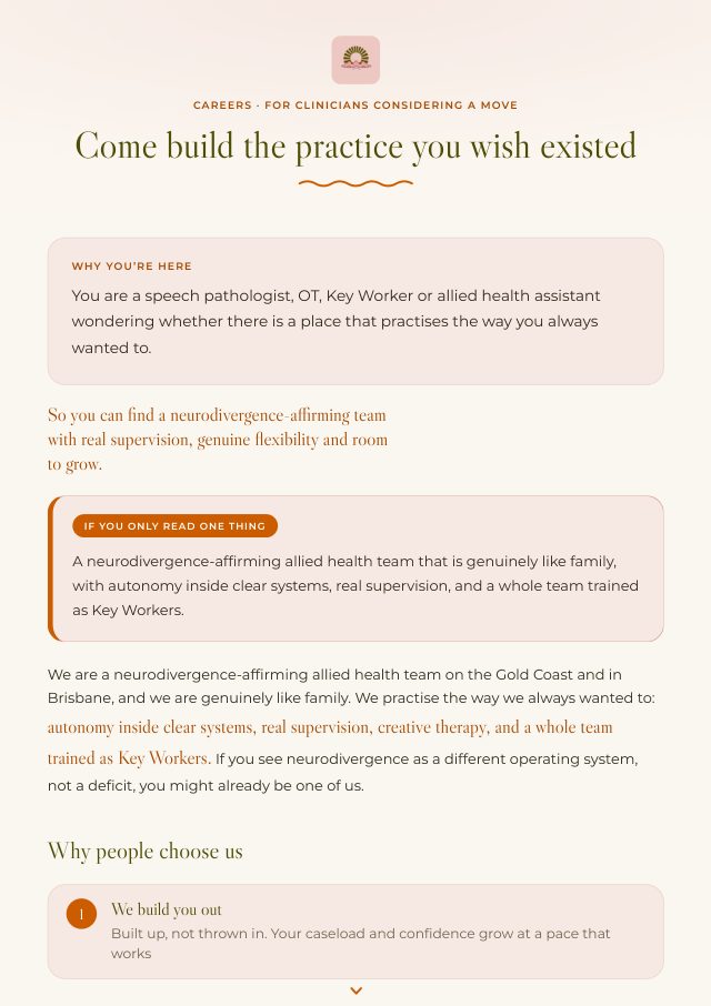 Front page of the Working With Us brochure